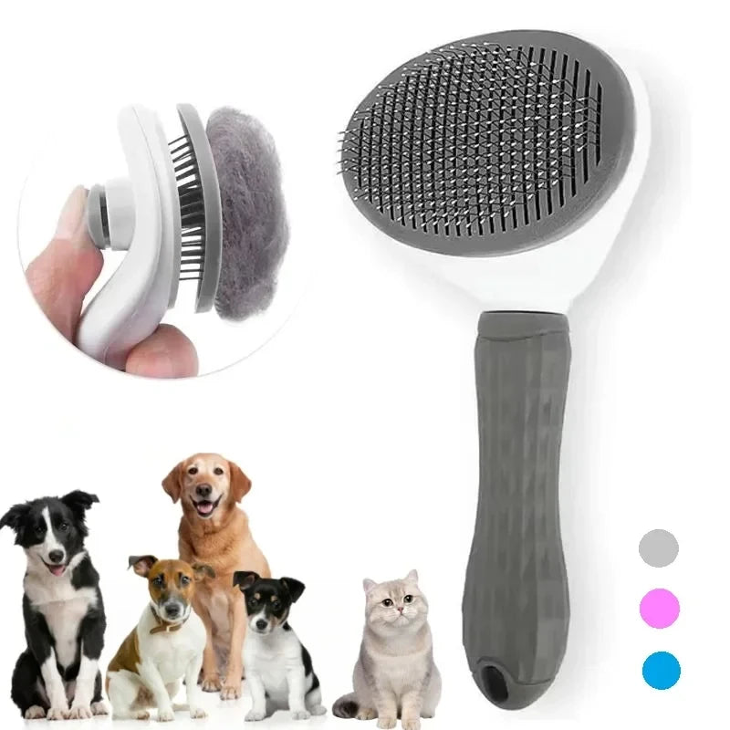 Pro Deshedding Brush for Dogs and Cats