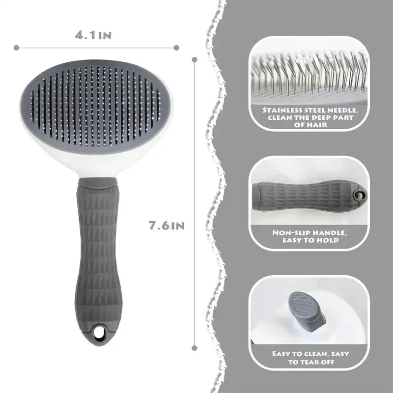 Pro Deshedding Brush for Dogs and Cats