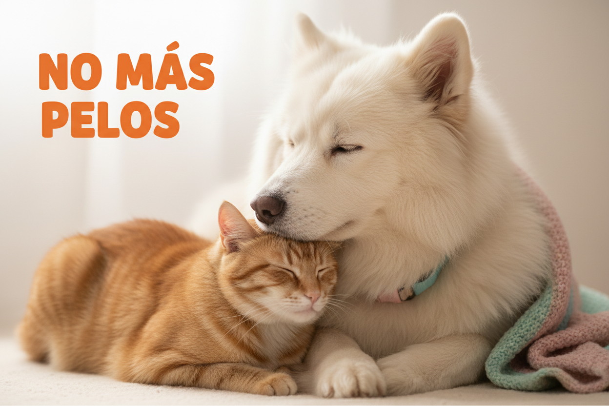 NO MÁS PELOS banner